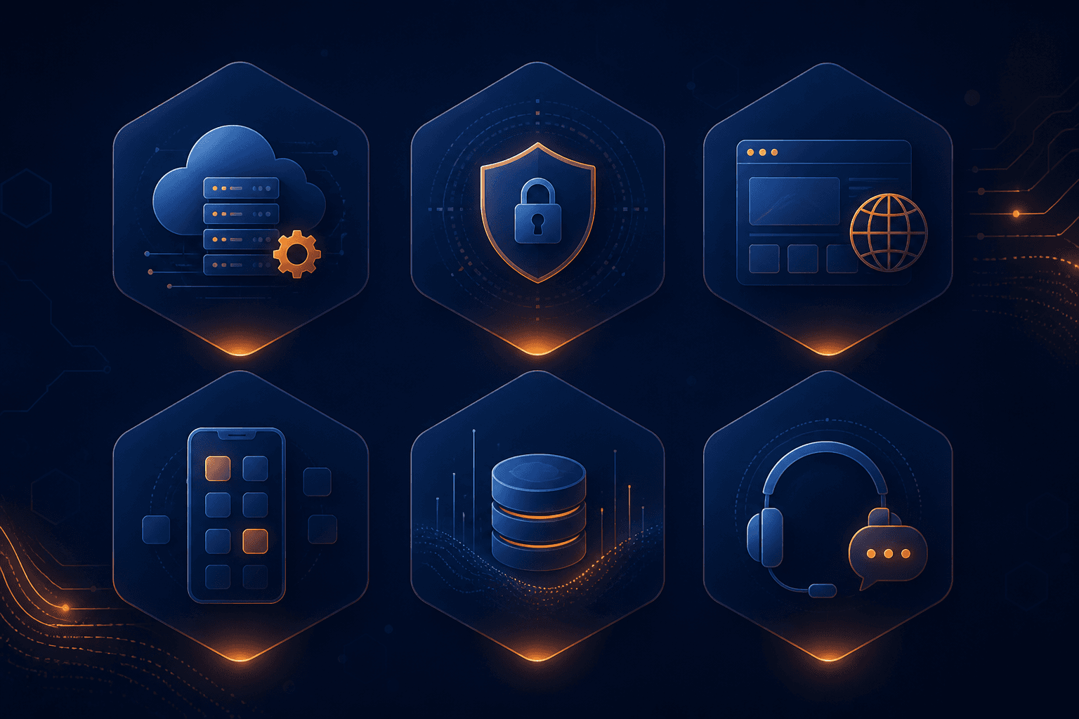 Overview of MicroSky's six core technology services