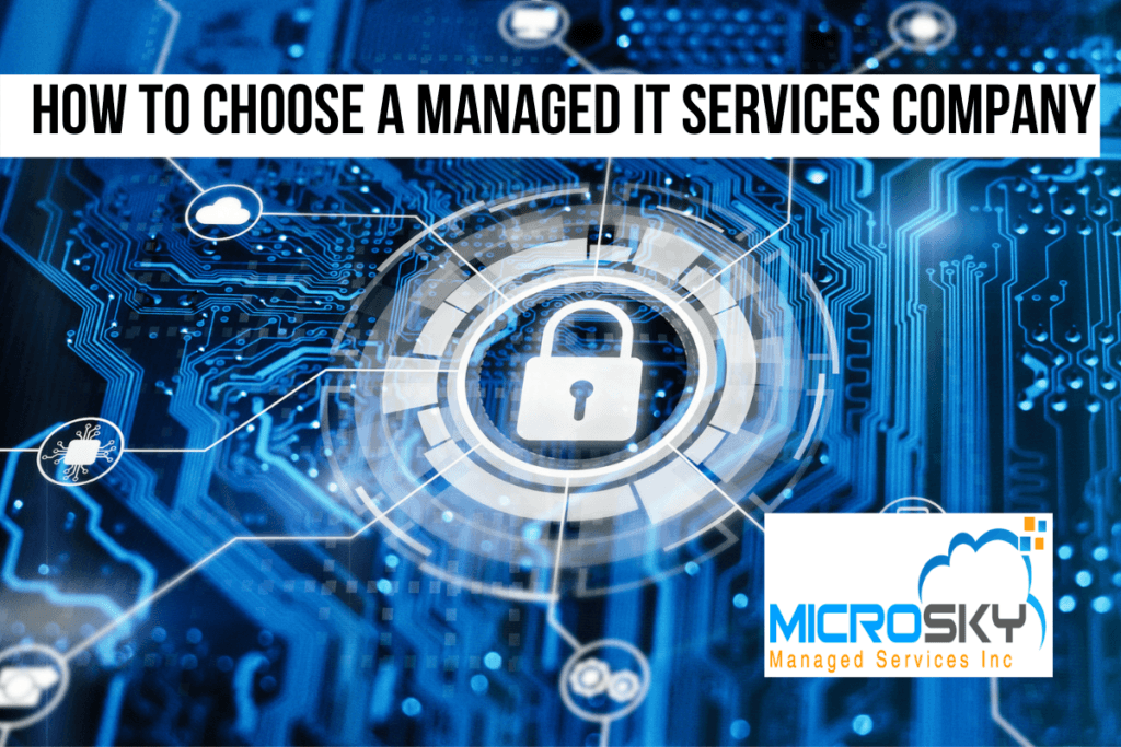 How to Choose a Managed IT Services Company