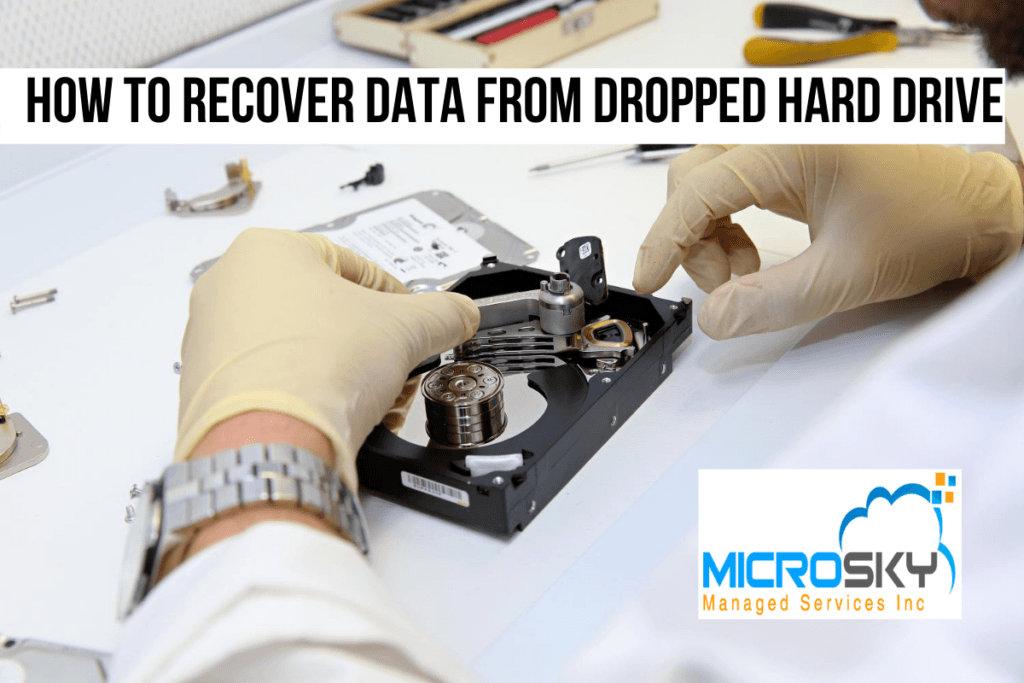 How to Recover Data from Dropped Hard Drive