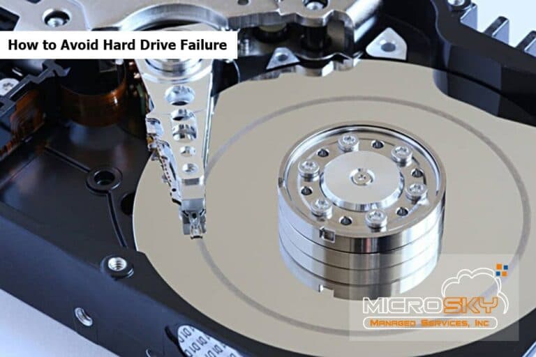 How to Avoid Hard Drive Failure