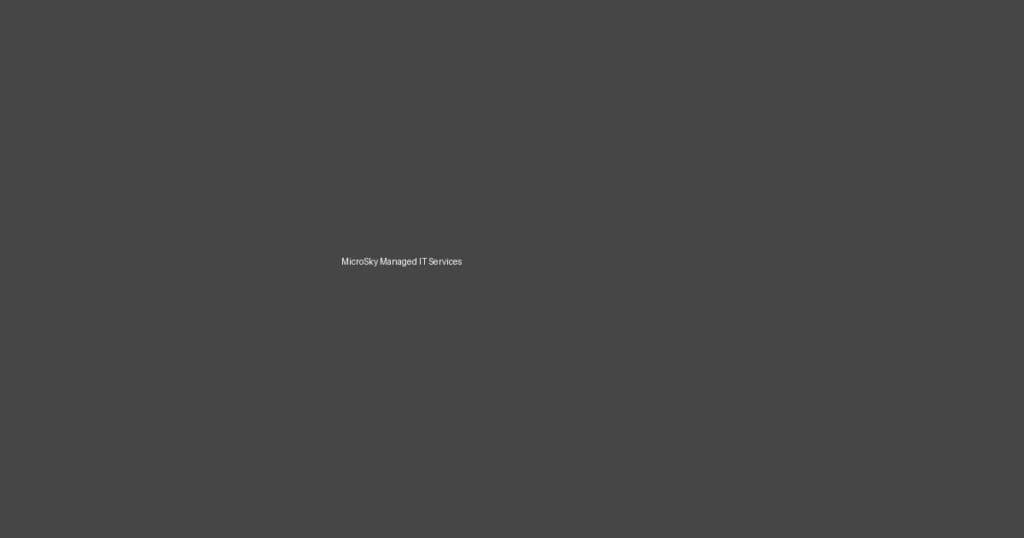 The Strategic Advantage of Managed IT Services | MicroSky