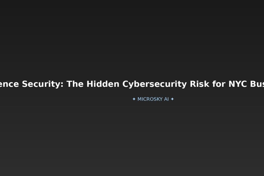 AI Inference Security: Why Deploying AI Models Is a Hidden Cybersecurity Risk for NYC Businesses