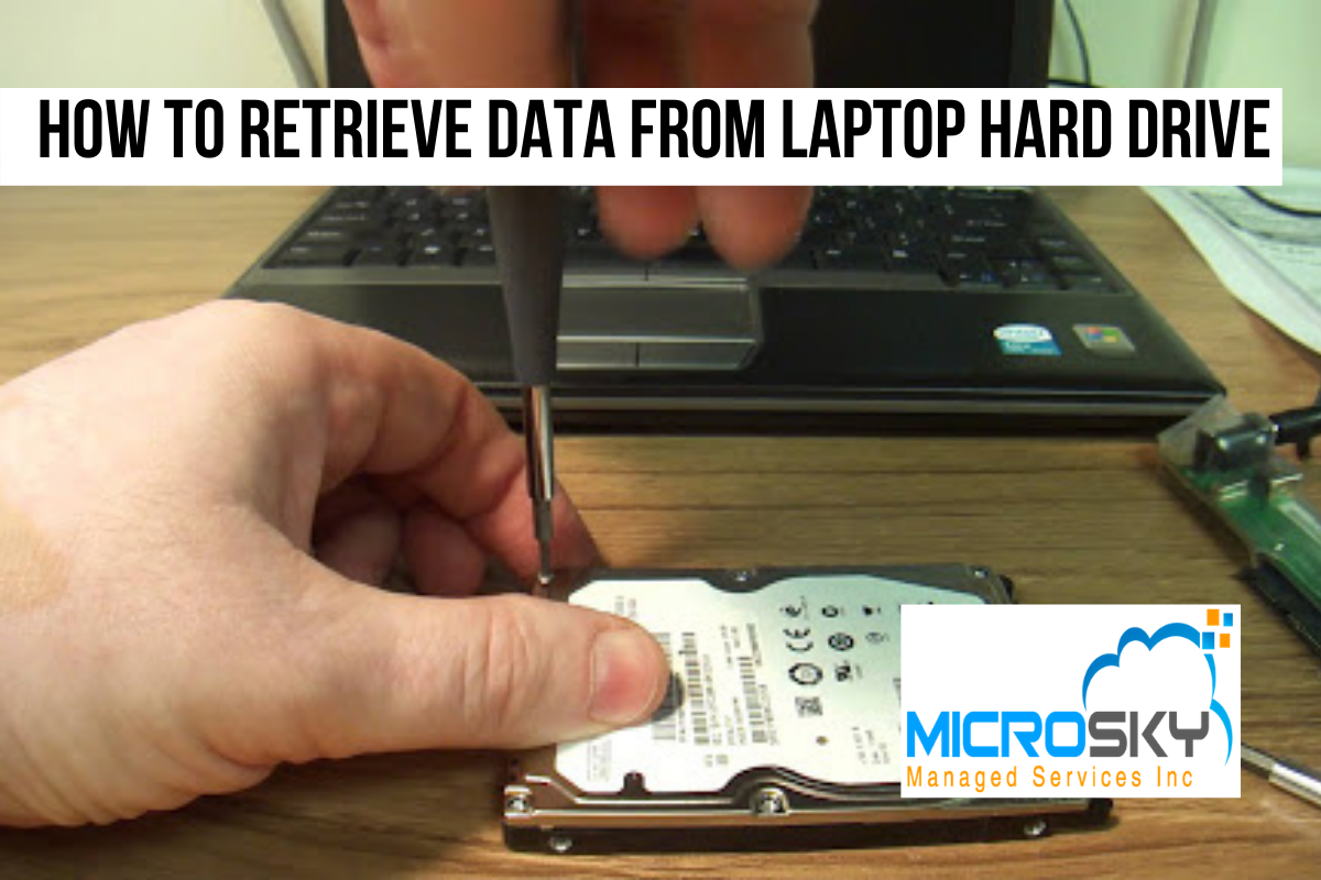 How to Retrieve Data from Laptop Hard Drive