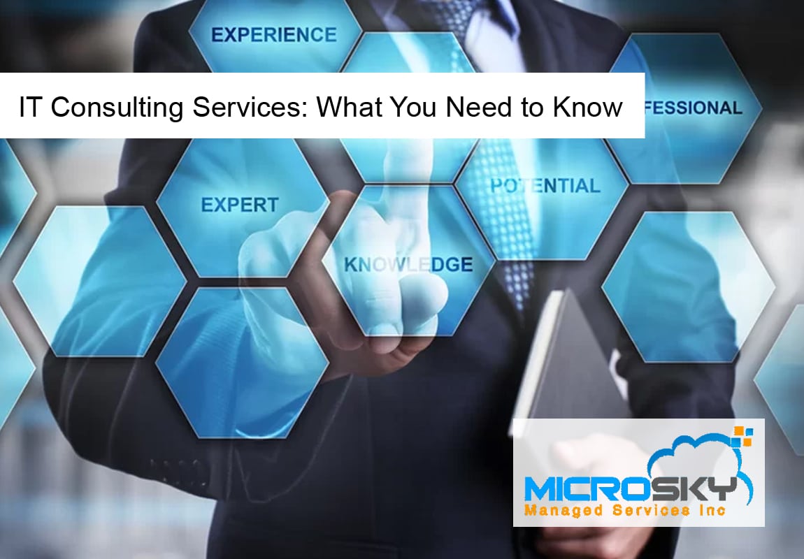 IT Consulting Services: What You Need to Know